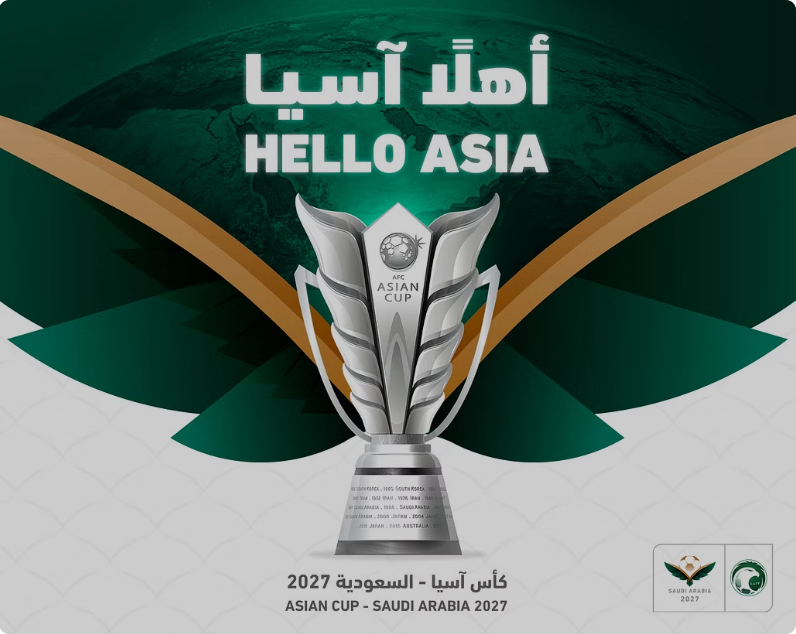 بجميع اللغات.. نجوم الدوري السعودي يرحبون بقارة آسيا في السعودية