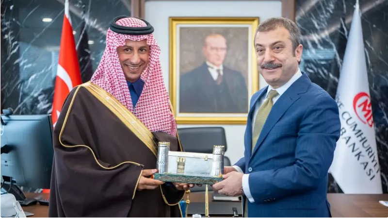 5 مليارات دولار وديعة سعودية فى البنك المركزى التركي