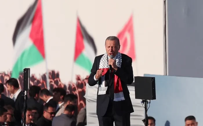 أردوغان: حماس ليست "إرهابية" وإسرائيل مجرد "بيدق" سيتم التضحية به