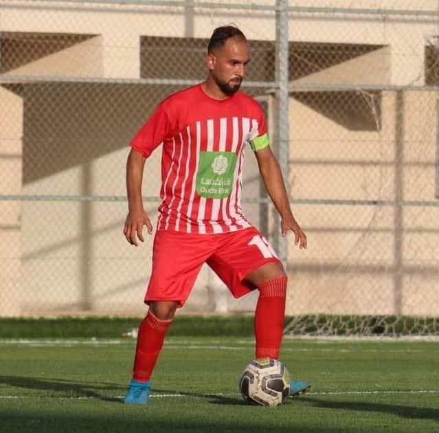 استشهاد اللاعب الفلسطيني رشيد دبور في القصف الإسرائيلي على غزة